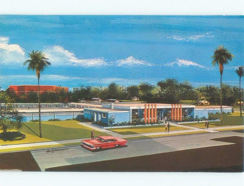 Unused Pre-1980 LAWN BOWLING CLUB BUILDING Orlando Florida FL E7718