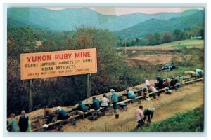 1957 Yukon Ruby Mine, In Comee Valley, Fort Yukon, Alaska AK Postcard