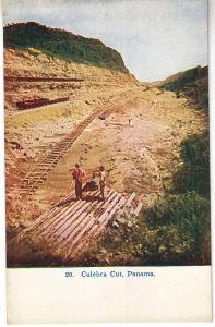 Panama Canal - Culebra Cut Under Construction