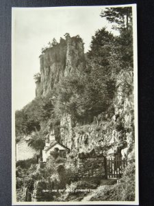 Wales Monmouthshire SYMONDS YAT The Vat Rock - Old RP Postcard by Harvey Barton