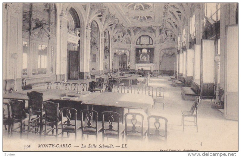 La Salle Schemidt, Dining Room, MONTE-CARLO, Monaco, 00-10´s