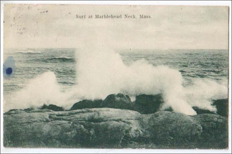 Surf at Marblehead Neck MA