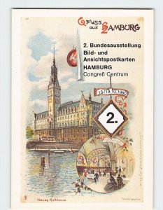 Postcard Gruss aus Hamburg, Germany