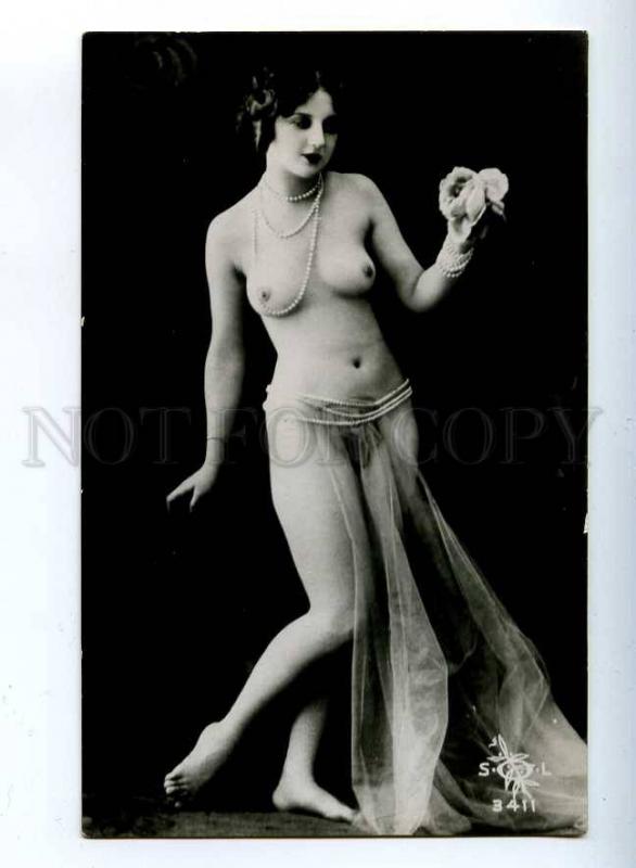 206653 NUDE Woman BELLY DANCER Harem Vintage PHOTO SOL #3411