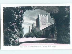 old rppc LARGE BUILDING WITH TOWERS Lisbon - Lisboa Portugal HM1768