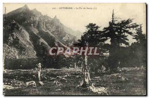 Old Postcard Auvergne Le Pic de Sancy