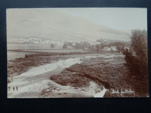 Scotland near Kelso KIRK YETHOLM c1910 RP Postcard