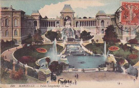 France Marseille Palais Longchamp 1918