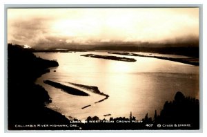 Vintage Early 1900's Columbia River Highway Crown Point Oregon UNPOSTED