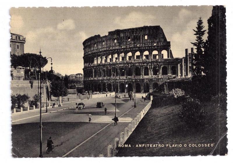 Italy Roma Colosseo Colosseum Capello Postcard