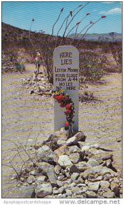 Arizona Tombstone Lester Moore Grave Boothill Graveyard