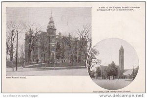 New York Buffalos State Normal School The Circle First Presbyterian Church 1912