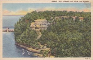 Lovers Leap Starved Rock State Park Illinois 1949