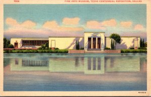 Texas Dallas Fine Arts Building Texas Centennial Exposition Curteich