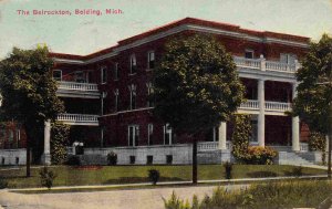 The Belrockton Hotel Belding Michigan 1922 postcard