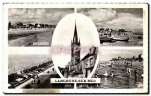 Old Postcard Langrune Sur Mer