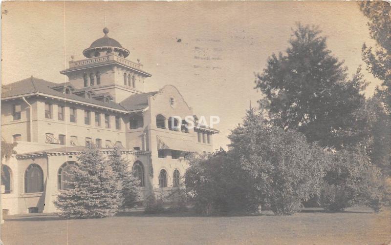 B95/ Denver Colorado Co Real Photo RPPC Postcard 1921 Administration College?