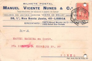 Lot334 portugal manuel vicente nunes and ca tobacco advertising lisboa lisabona