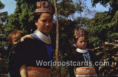 Young Meo Hill Tribe Chiengmai Province Thailand Unused 