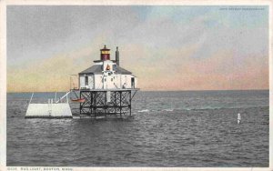 Bug Lighthouse Boston Massachusetts 1910c Phostint postcard