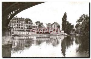 Old Postcard La Varenne Chennevieres (S and O) L School Swimming