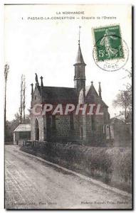 Old Postcard The Normandy Passais chapel design of the Oratory