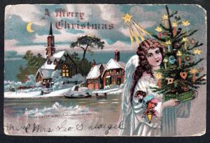 U.S. 1905 Christmas Postcard!
