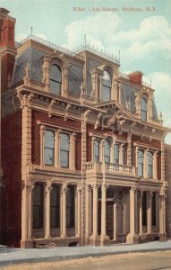 J84/ Hudson New York Postcard c1910 Elks Lodge Building 162