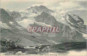 Old Postcard Kleine Scheidegg und Fungfrau