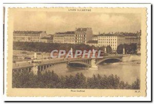 Lyon Old Postcard Pont Gallieni