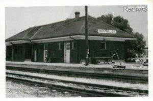 Railroad, Montpelier, Depot, RPPC