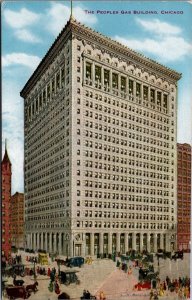 USA The Peoples Gas Building Chicago Illinois Postcard C002