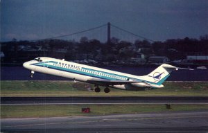 Airplanes Republic Airlines McDonnell DC-9-31 La Guardia Airport New York