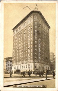 Indiana Indianapolis Hotel Lincoln 1933