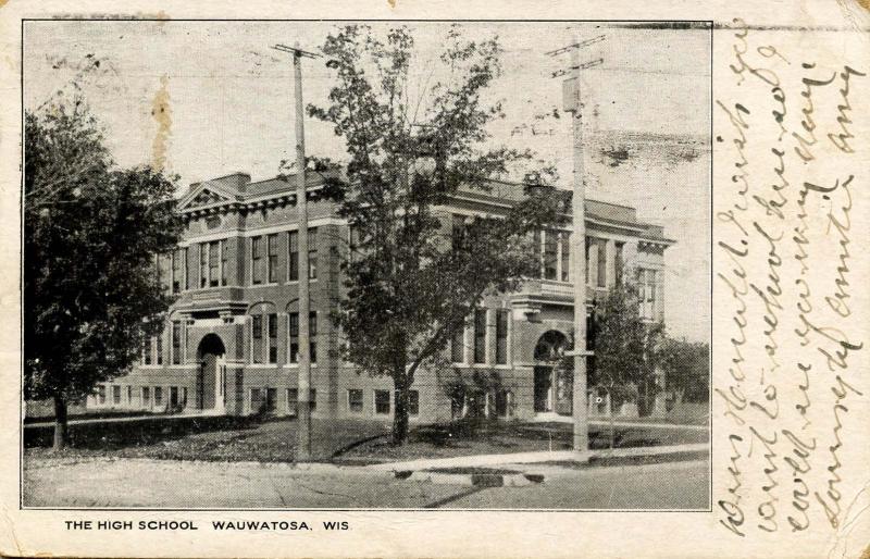 WI - Wauwatosa. High School