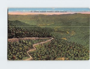 Postcard Craggy Gardens Highway, North Carolina