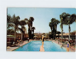 Postcard The William Tell Motel & Apartments, Santa Monica, California