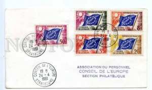 418390 FRANCE Council of Europe 1961 year Strasbourg European Parliament COVER