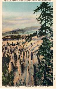 YELLOWSTONE NATIONAL PARK Haynes Linen Series 13021