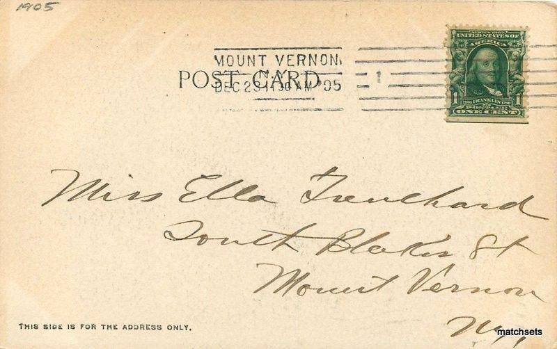 1905 Bradford Pennsylvania Oil Wells Allegheny River Robbins undivided 5159