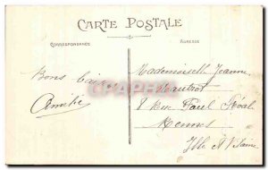 Old Postcard Fougeres Chateau feudal