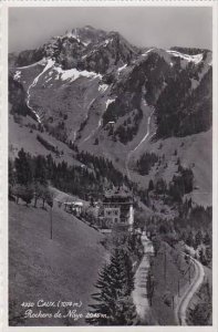 Switzerland Caux Rochers de Naye Real Photo