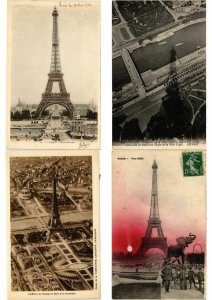 PARIS FRANCE TOUR EIFFEL, EIFFEL TOWER Lot of 600 CPA (L2470)