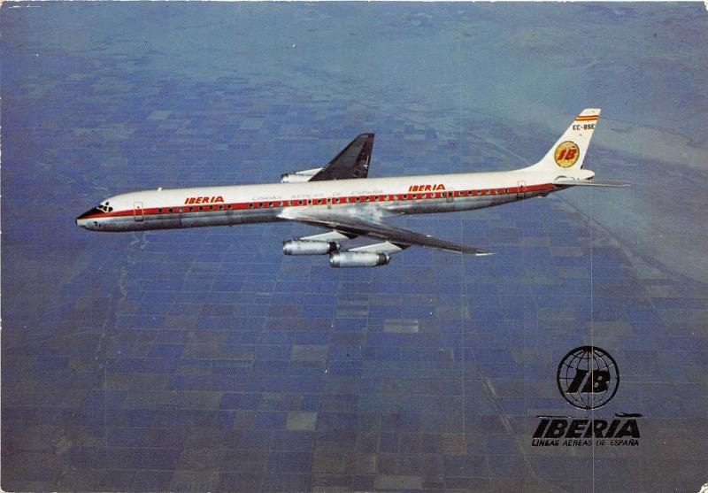 B57369 airplanes avions Iberia Jet Douglas Super DC-8