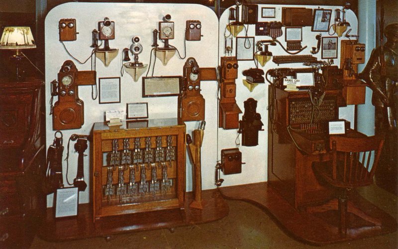 NE - Minden. Pioneer Village. Telephones & Switchboards