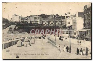 Old Postcard Dinard Les Terrasses and High Life Casino