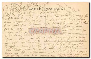 Old Postcard Solesmes Abbey Sarche the Bridge