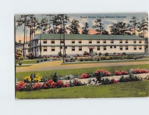 Postcard Guest House Camp Stewart Georgia USA