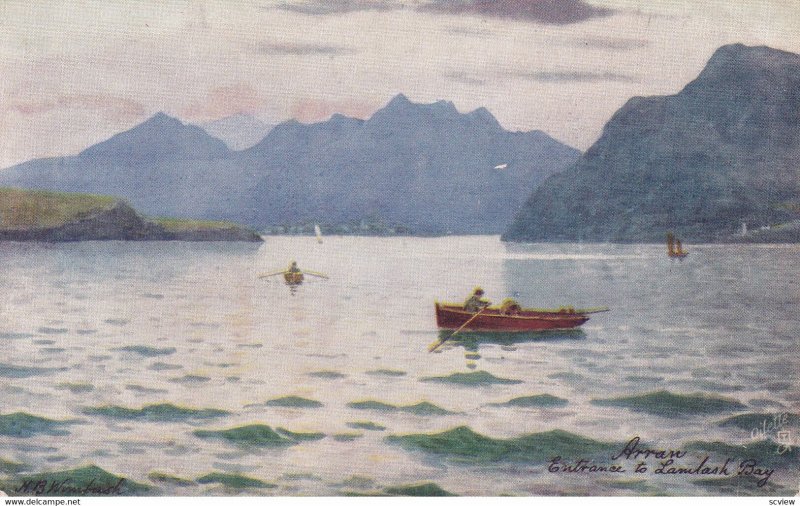 Arran, Entrance To Lamlash Bay, 1900-1910s; TUCK 7539