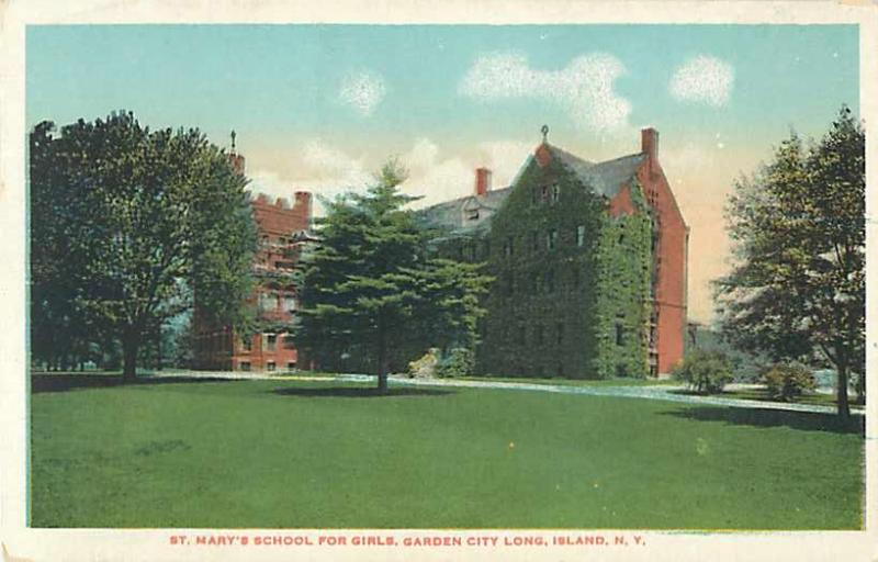 St. Mary's School for Girls Garden City Long Island NY W/B
